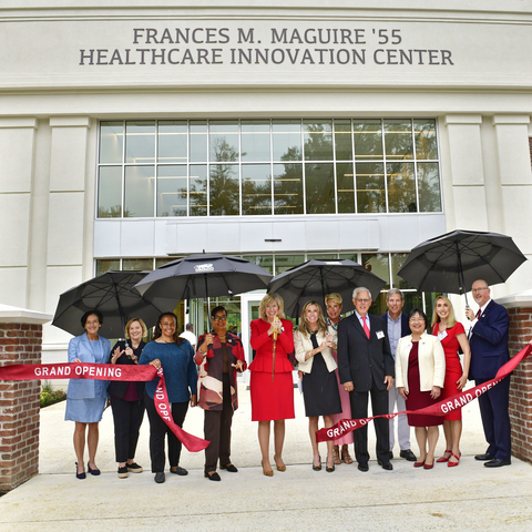 original Gwynedd Mercy University's Frances M. Maguire ’55 Healthcare Innovation Center sets a new standard for healthcare education and collaboration in the Mercy tradition.