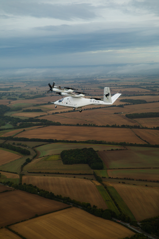 original Vertical's piloted VX4 prototype during recent flight testing