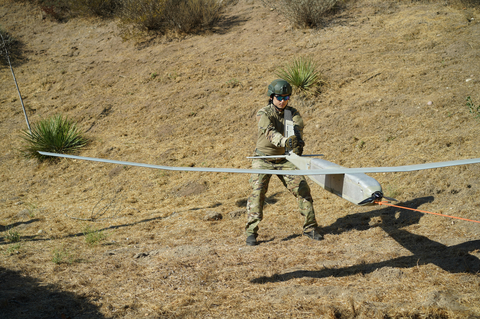 original Bungee-launch a Puma LE with a Laser Designator for long-range identification and prosecution of targets. (Photo: AV)