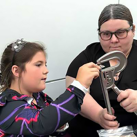 thumbnail A variety of hands-on experiences were available during the event, including a rivet workshop hosted by Cincinnati State.