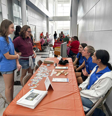 thumbnail ATSG partnered with Cincinnati State, University of Cincinnati-Clermont / Sporty’s Academy, Bowling Green State University, and Wright State University to provide information and networking opportunities.