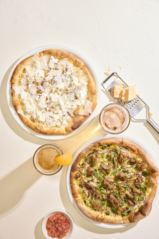 original CPK's limited-time Cacio e Pepe Pizza and Habanero Carnitas Pizza