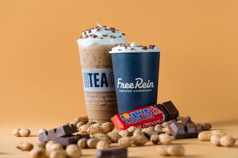 original HTeaO and Tony’s Chocolonely introduce the new Tony’s Chocolonely Peanut Butter Latte, available iced or hot for a limited time, blending Free Rein espresso with Tony’s signature milk chocolate shavings.