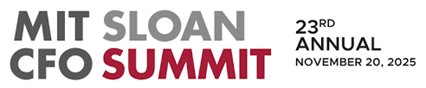 MIT Sloan CFO Summit Logo