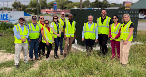 original Utility and project partners recently visited the Macon site to see the Phase-EQ installation firsthand.