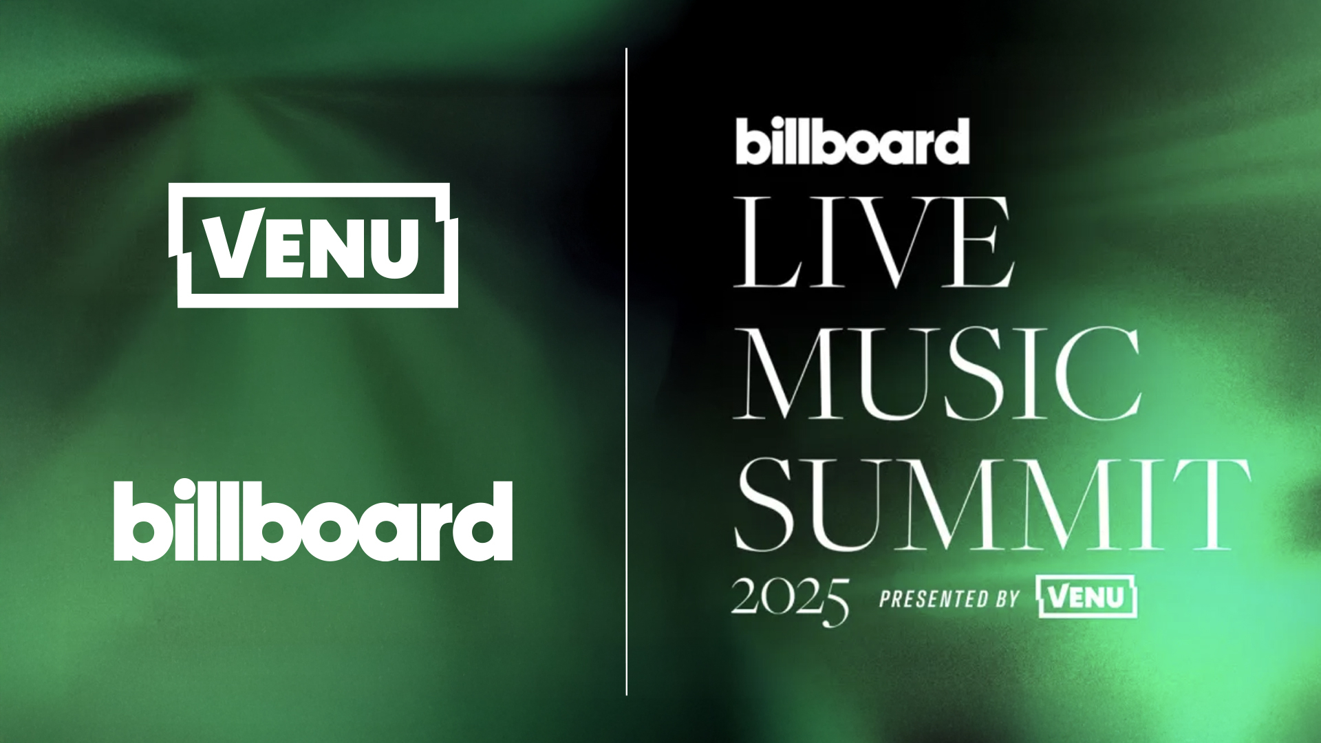VENU Joins Forces with Billboard to Launch the Inaugural