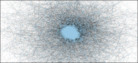 original View of actual BDH model structure. BDH behaves like a population of connected, cooperating neurons. The modular structure of the neuron network is not “engineered” into blocks serving different functions but emerges spontaneously during training. This emergence appears to be the key to intelligence. It resembles the behavior of the neocortex - the outer layer of the brain, present only in mammals, and responsible for higher-order cognitive functions such as perception, memory, learning, and decision-making.