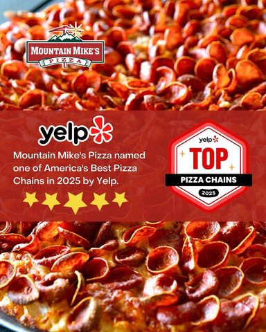 original Mountain Mike's Pizza Named One of America's Most Beloved Pizza Chains in Yelp’s First Guest-Driven Ranking