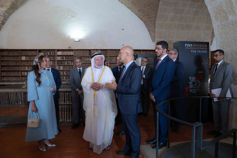 original Sharjah Ruler opens Centre for Arabic Studies in Portugal (Photo: AETOSWire)