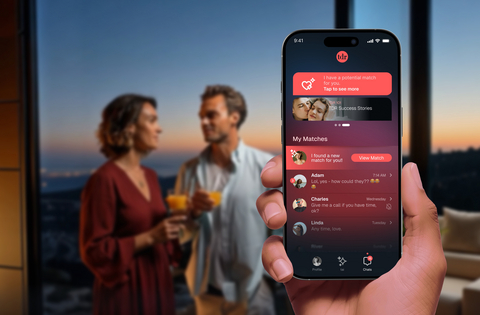 thumbnail Three Day Rule's new AI Matchmaking App, available in the Apple Store now.