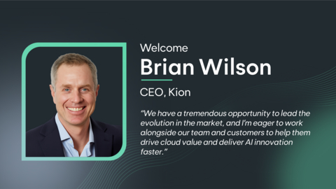 original Kion welcomes Brian Wilson as CEO