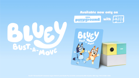 original Nex Playground today announced the launch of Bluey: Bust-a-Move, an interactive, motion-powered game inspired by the Emmy® Award-winning animated series.