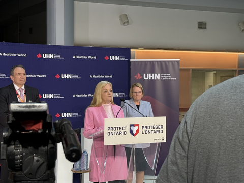 original Breast Cancer Canada's CEO, Kimberly Carson, speaking on today's announcement.