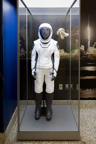 thumbnail Hayley's spacesuit at St. Jude Children's Research Hospital.