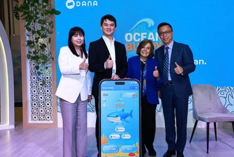 thumbnail From left to right: Sabrina Peng, Senior Vice President and Chief Sustainability Officer of Ant Group; Vince Iswara, CEO and Co-Founder of DANA Indonesia; Dr. Sylvia Earle, Founder and Chair of Mission Blue; and Eric Jing, Chairman of Ant Group, at the launch of Ocean Buddy during the IUCN World Conservation Congress 2025 in Abu Dhabi.