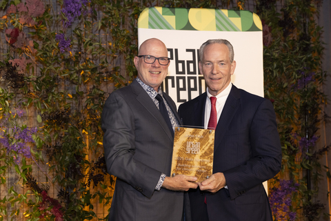 thumbnail John Fish is presented with the top honor by the Urban Green Council at the 2025 Urban Green Gala.