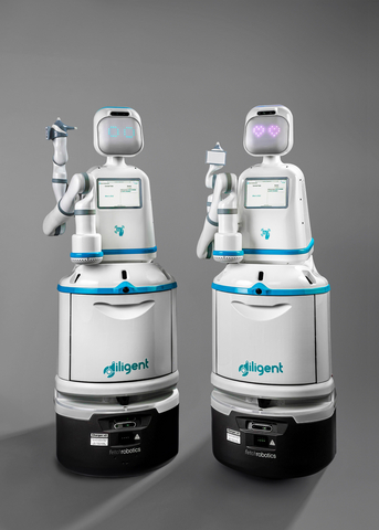 original Swisslog Healthcare x Diligent Robotics Mobile Robot