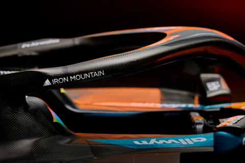 thumbnail Iron Mountain becomes an Official Partner of the McLaren Formula 1 Team.