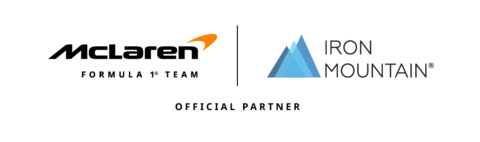 original Iron Mountain becomes an Official Partner of the McLaren Formula 1 Team.