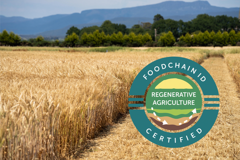 original FoodChain ID today announced that Mulino Bianco’s Buongrano has been certified to the FoodChain ID Regenerative Agriculture (RGN) Certification, marking Italy’s first bakery brand to introduce a cookie certified with 100% regenerative soft wheat flour.