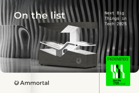 original Ammortal Named to Fast Company’s Annual List of the Next Big Things in Tech for Innovation in Fitness and Wellness