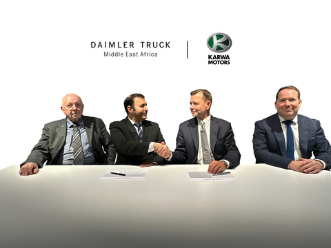 thumbnail Daimler Truck MEA and KARWA signing ceremony (Photo: AETOSWire)