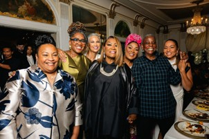 original ESSENCE Black Women in Business 2025 honorees with ESSENCE Chief Content Officer, Michele Ghee. Credits: @thedenisestephanie