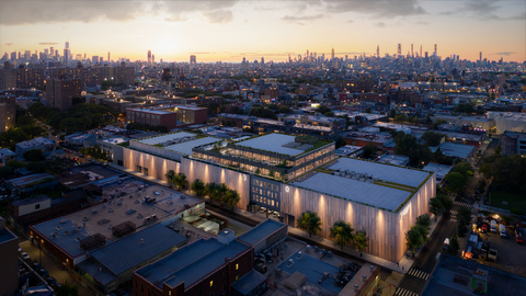 original Rendering of Echelon Studios Bushwick