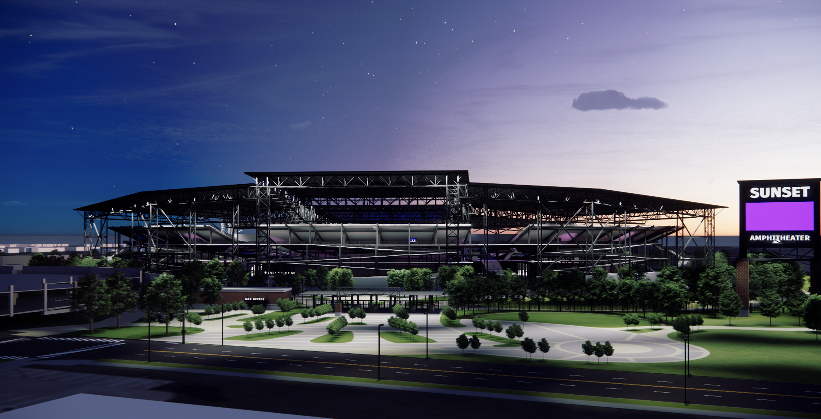 VENU Unveils Multi-Season Amphitheater Renderings for McKinney