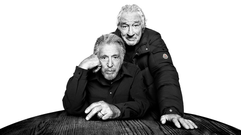 thumbnail Al Pacino and Robert De Niro star in Moncler’s Warmer Together campaign. Courtesy of Moncler