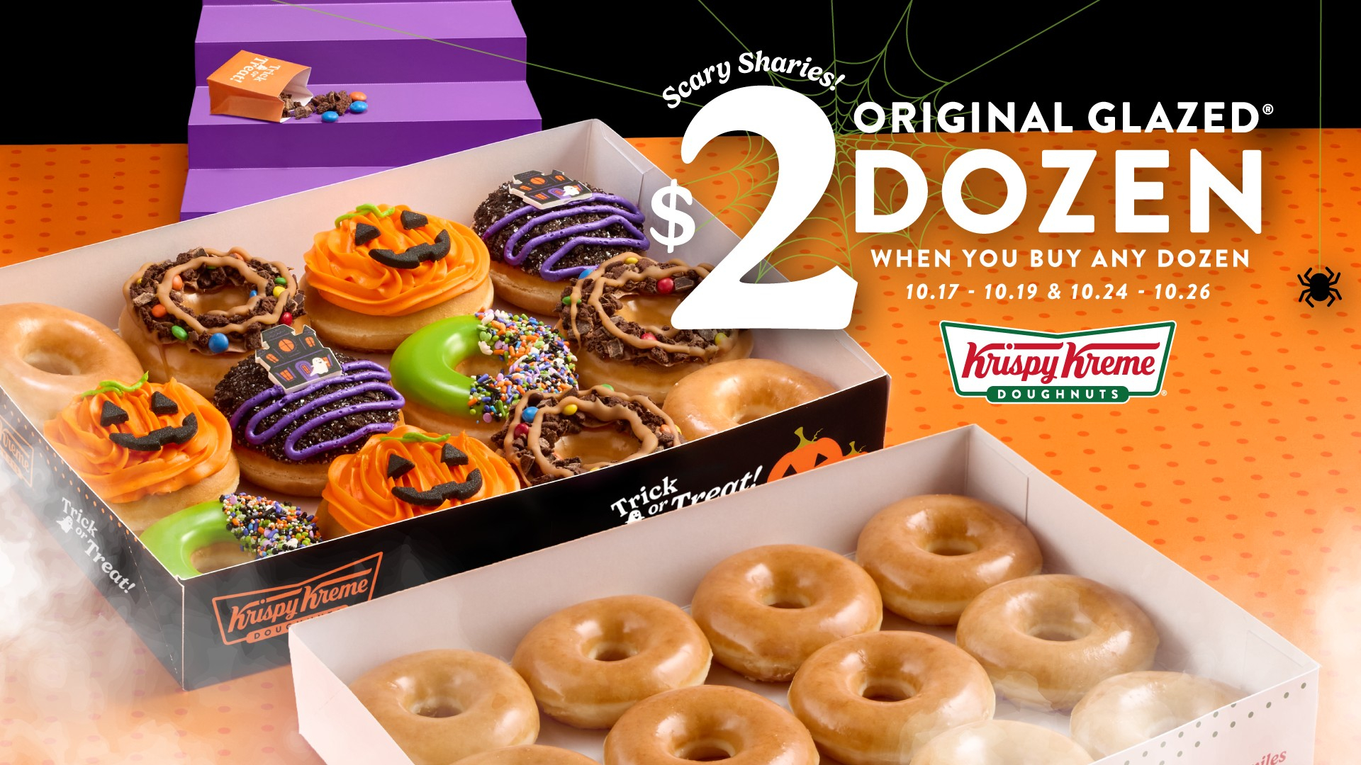 No Tricks, Just Sweet Treat Weekends: KRISPY KREME® Returns 'Scary No Tricks, Just Sweet Treat Weekends: KRISPY KREME® Returns 'Scary