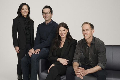 original Coterie President Grace Weingard, Mammoth Brands Co-Founder and Co-CEO Jeff Raider, Coterie CEO Jess Frenchman Jacobs, and Mammoth Brands Co-Founder and Co-CEO Andy Katz-Mayfield.
