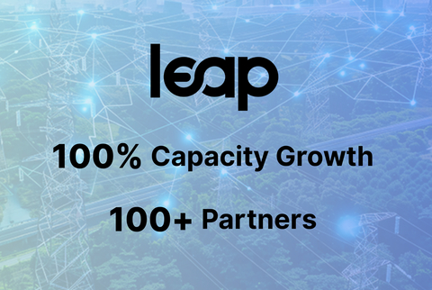 original Leap achieves 100% capacity growth and 100+ partners.
