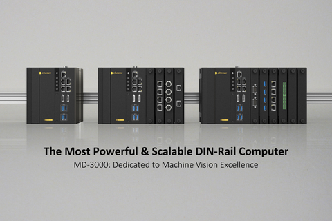 original The most powerful & scalable DIN-Rail computer. Dedicated to machine vision excellence