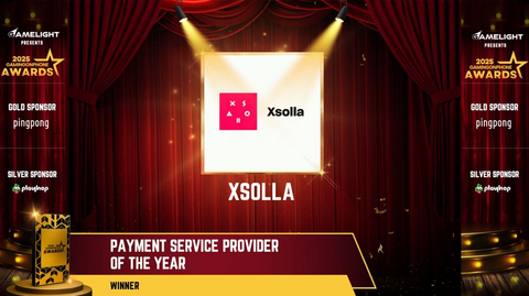 thumbnail Graphic: Xsolla named Payment Service Provider of the Year