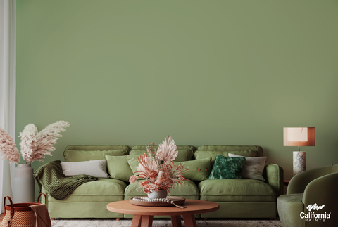 thumbnail Cactus Valley works beautifully in a variety of settings, from modern homes to rustic retreats. Use it as a main wall color in living rooms or dining areas to create a calming, nature-inspired backdrop, or as an accent in kitchens and entryways for a pop of earthy sophistication. Credit: iStock-1306974729/Lilas Gh
