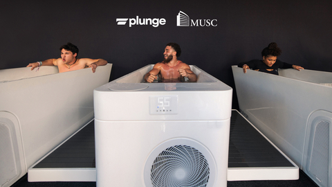 original The research equipment will live at MUSC's Charleston campus and will utilize Plunge's award-winning All-In and Sauna units. Plunge’s All-In seamlessly integrates Plunge’s industry-leading engineered cold and clean system, delivering an unmatched cold therapy experience. The studies will examine various aspects of cold water immersion and sauna including their effects on recovery, performance, and healthspan.