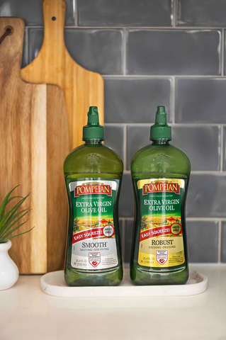 original Introducing Pompeian Squeeze – a no-mess bottle designed for effortless precision and ultimate control in the kitchen.