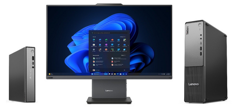 original ThinkCentre™ desktop next-gen AI PCs powered by AMD Ryzen™ AI 300 Series processors