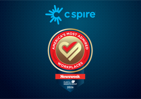 original C Spire Named to Newsweek’s America’s Most Admired Workplaces 2026 for Second Consecutive Year