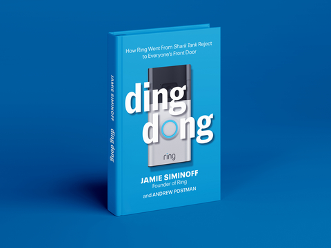 original New book from Ring founder Jamie Siminoff is now available for pre-order on Amazon.