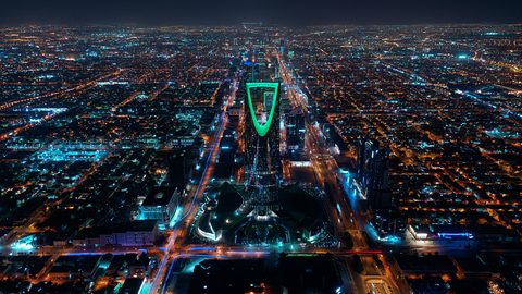 original Riyadh Nighttime View