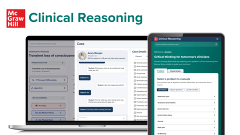original Clinical Reasoning by McGraw Hill is a pioneering AI-powered learning tool built on trusted, evidence-based content to prepare medical students to think like clinicians in real-world care.