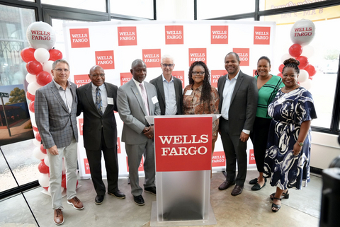 original With $6.8 million in grant funding from Wells Fargo and the Wells Fargo Foundation, seven nonprofits will expand their work in housing, small business growth, commercial property upgrades and workforce training in South Dallas. (Pictured right to Left: Darlene Goins, Wells Fargo Foundation; Elizabeth Wattley, Forest Forward; Dallas Mayor Eric L. Johnson, Alexis Snow, Wells Fargo; Wells Fargo Chairman and CEO Charlie Scharf; Dr. Terry Flowers, St. Philips School and Community Center; Pastor Chris Simmons, Cornerstone CDC; and Scott Fontenot, Wells Fargo. (Photo: Wells Fargo)