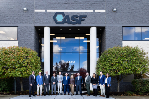 original All State Fastener (ASF) announced the appointment of Dan Hill as Chief Executive Officer, alongside a transformative remake of its senior leadership team. Pictured in front of ASF’s Roseville, Mich. headquarters (from left): TJ Downey, Director of Sales & Operations; Darin Sirois, Director of Project Management; Jon DeRyckere, CFO; Nick Giorgio, co-owner; Andrew Taylor, Chief Operating Officer; Dan Hill, CEO; Paula Giorgio, co-owner; Sam Orlando, Director of IT; Doug Baden, Fractional CIO; Laura Locker, Director of Human Resources; Patrick Muldowney, Director of Supply Chain; and Mersija Mehmedovic, Director of Automotive Sales.
