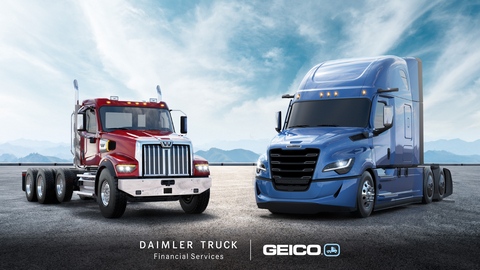 original Daimler Truck Financial Services USA LLC (DTFS) and GEICO have launched Connected Insurance, a new data-driven insurance program designed to help Freightliner and Western Star owner-operators and small fleets save on premiums while promoting safer driving.