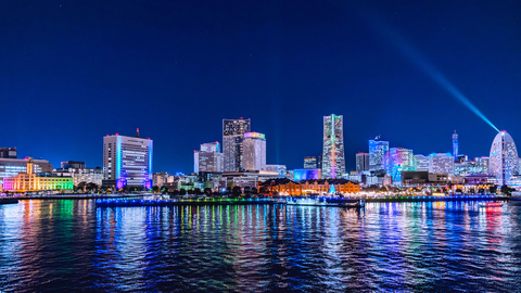 thumbnail 從大棧橋視角拍攝的「橫濱高光時刻」（2024年照片）