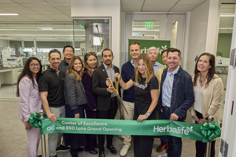 original Herbalife opens new Center of Excellence – Quality Control and Research & Development Labs in Torrance.