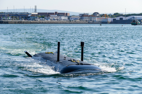 original Testbed submarine XV Excalibur went to sea with Infleqtion’s quantum optical atomic clock on board – the first time such a device has been operated at sea in an underwater vessel. Royal Navy/Crown Copyright