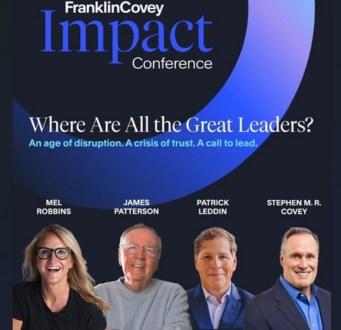 original Register now for the complimentary FranklinCovey Impact Conference November 4-7 from 9 am to 10:30 am (MST) daily at impact.franklincovey.com.